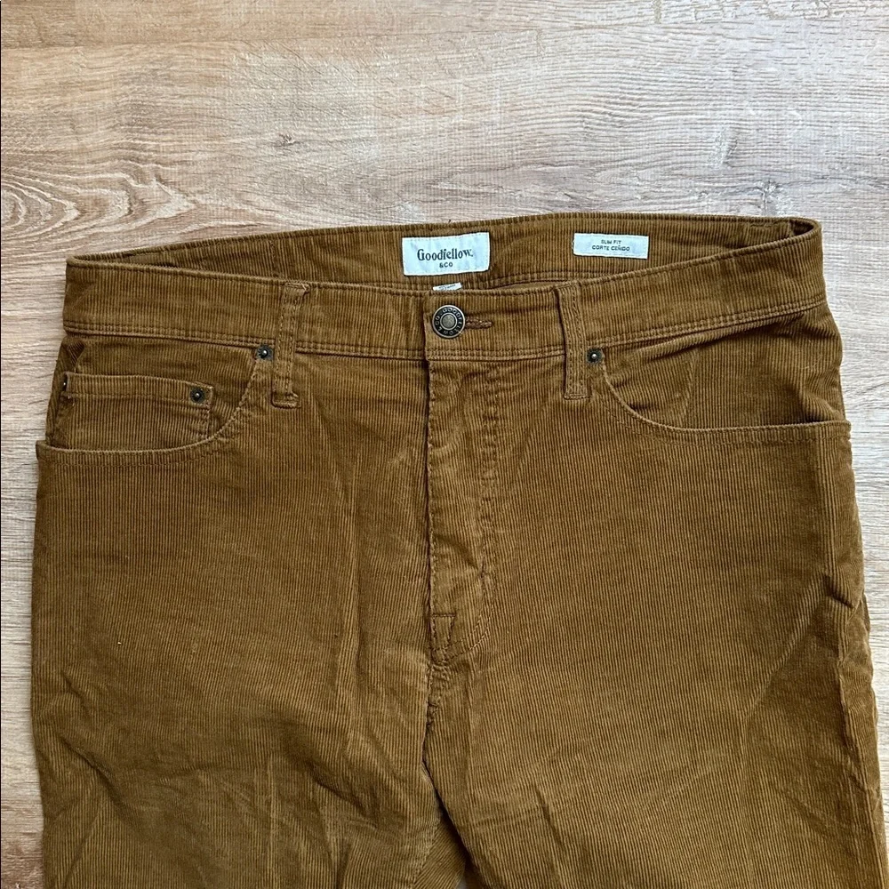 Goodfellow & Co Men's Tan Corduroy Pants